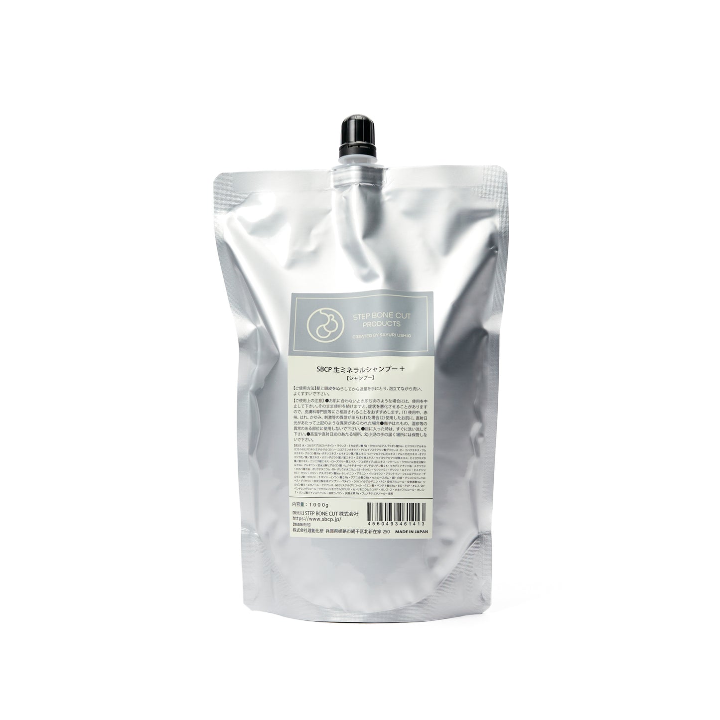 SBCP RAW MINERAL SHAMPOO + 1000ml