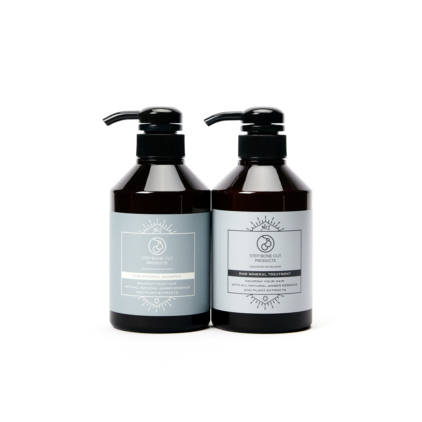 SBCP RAW MINERAL SHAMPOO + 400ml & SBCP RAW MINERAL TREATMENT + 400ml